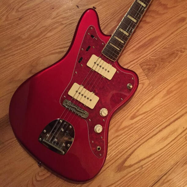 CIJ JM66B Jazzmaster w/ Aniquity II PUs &amp; Mustang Bridge &amp; Ketchup Guard