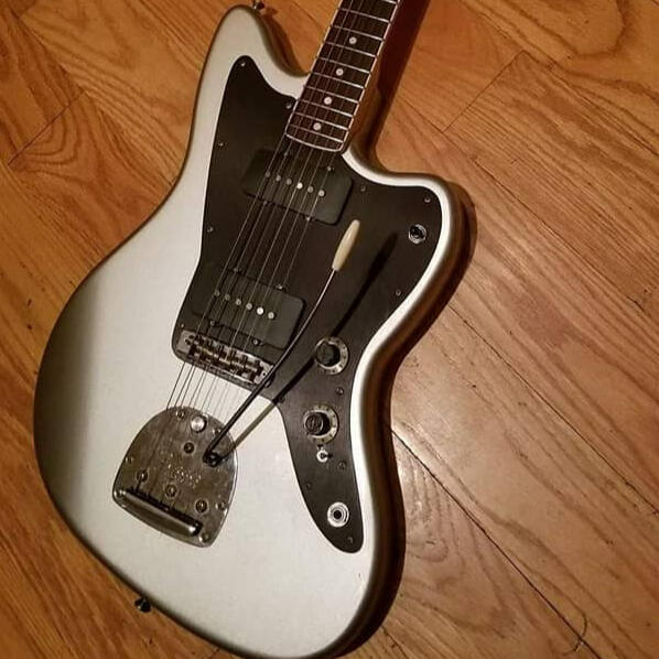 Inca Silver Blackout '65 Style Jazzmaster / daCod Collab