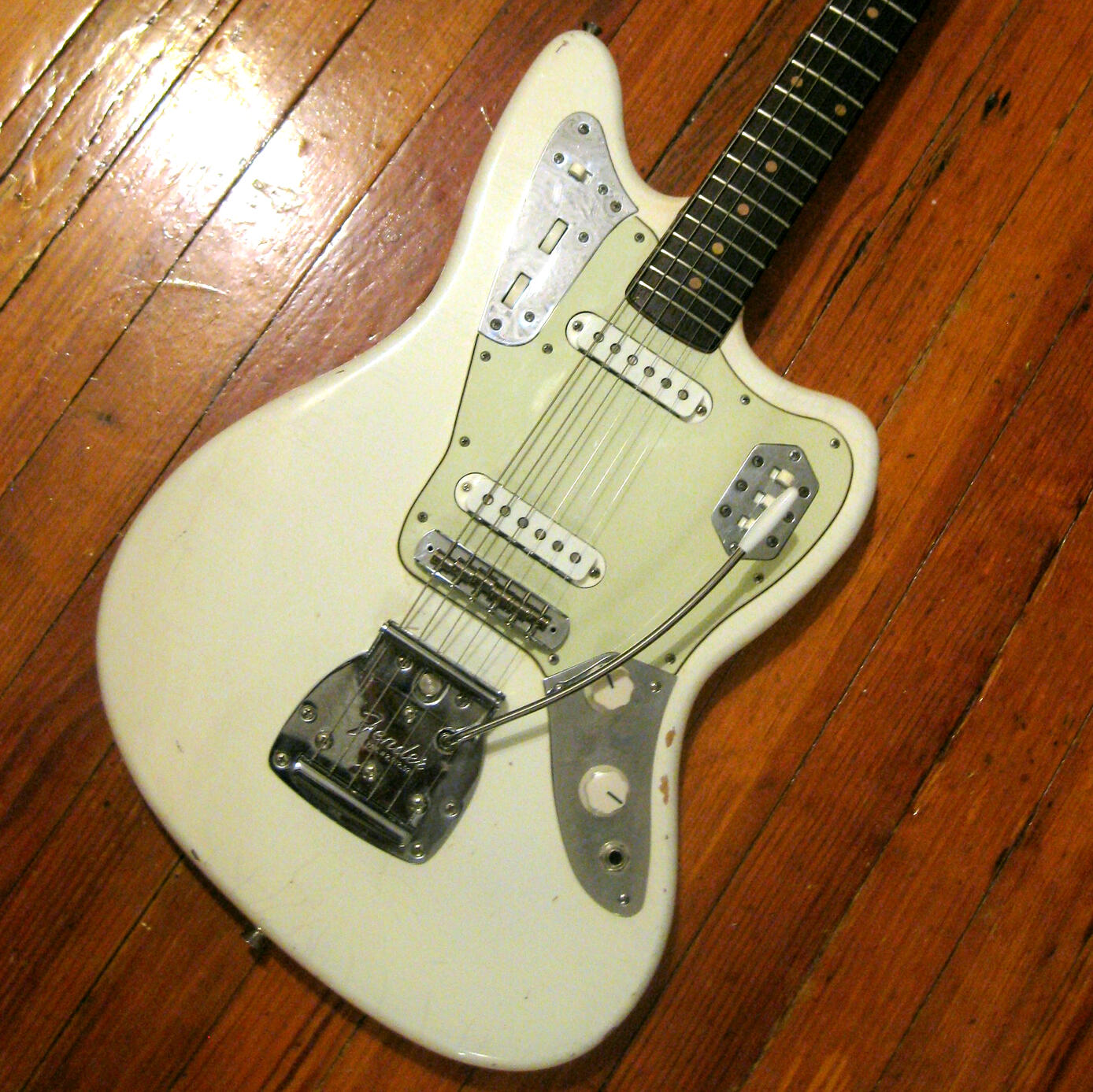 White on White Jaguar w/ Genuine 1962 Neck