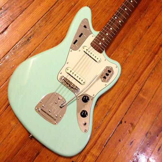 Surf Green &#39;62 Style Jaguar w/ AVRI Neck