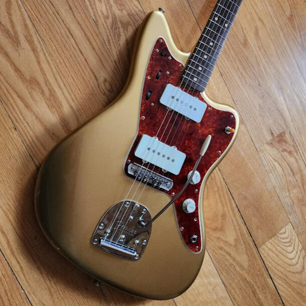 Aztec Gold '62 Style Jazzmaster w/ Spitfire Tort