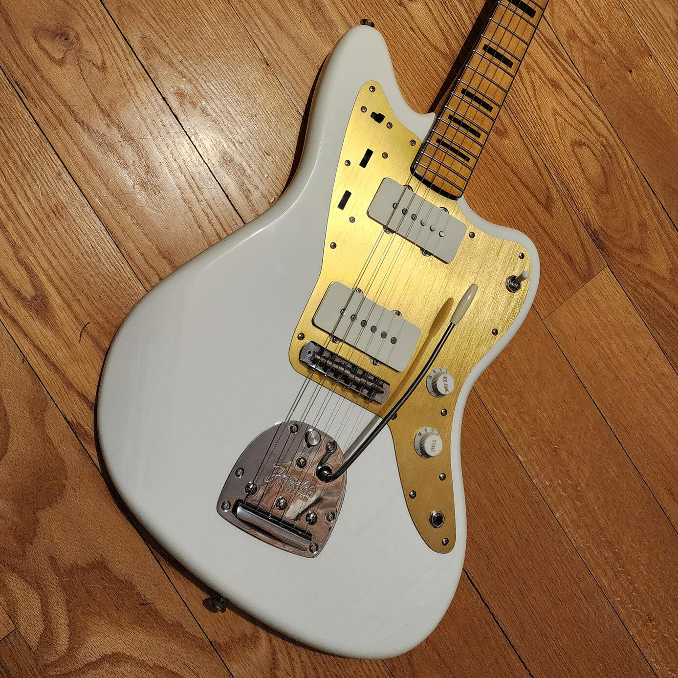 OLYW Maple Neck w/ Black Blocks / Binding Jazzmaster