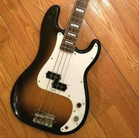 MIJ Sunburst P Bass w/ Custom B&amp;B Neck &amp; AVRI Pickups