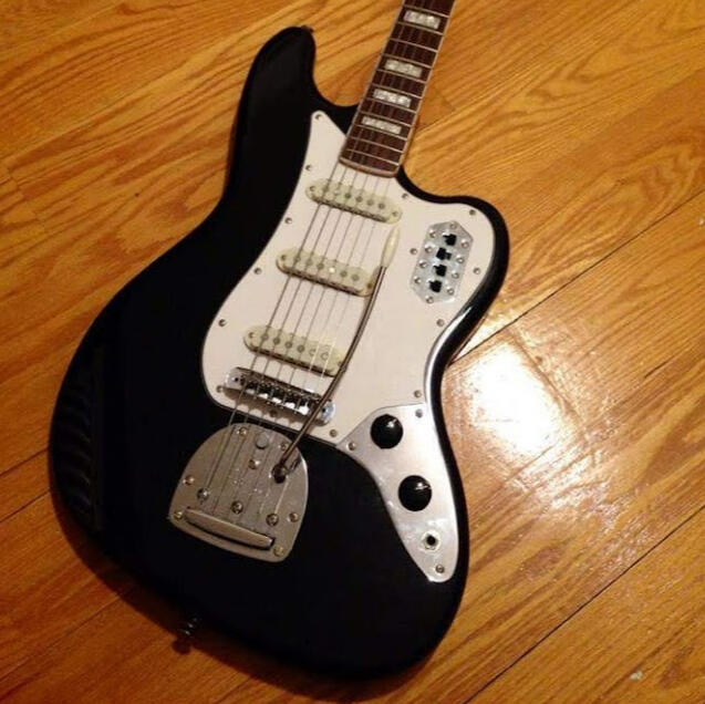 Squier Bass VI w/ MIJ Trem Upgrade