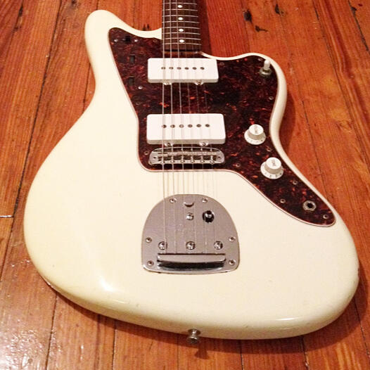 MIJ Olympic White Jazzmaster w/ Mustang Bridge