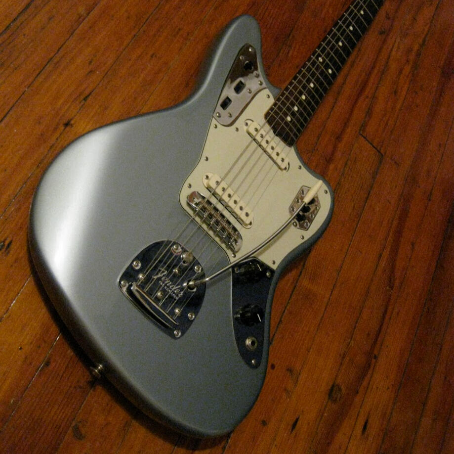 AVRI Ice Blue Metallic Jaguar w/ 65 RI Mustang Bridge