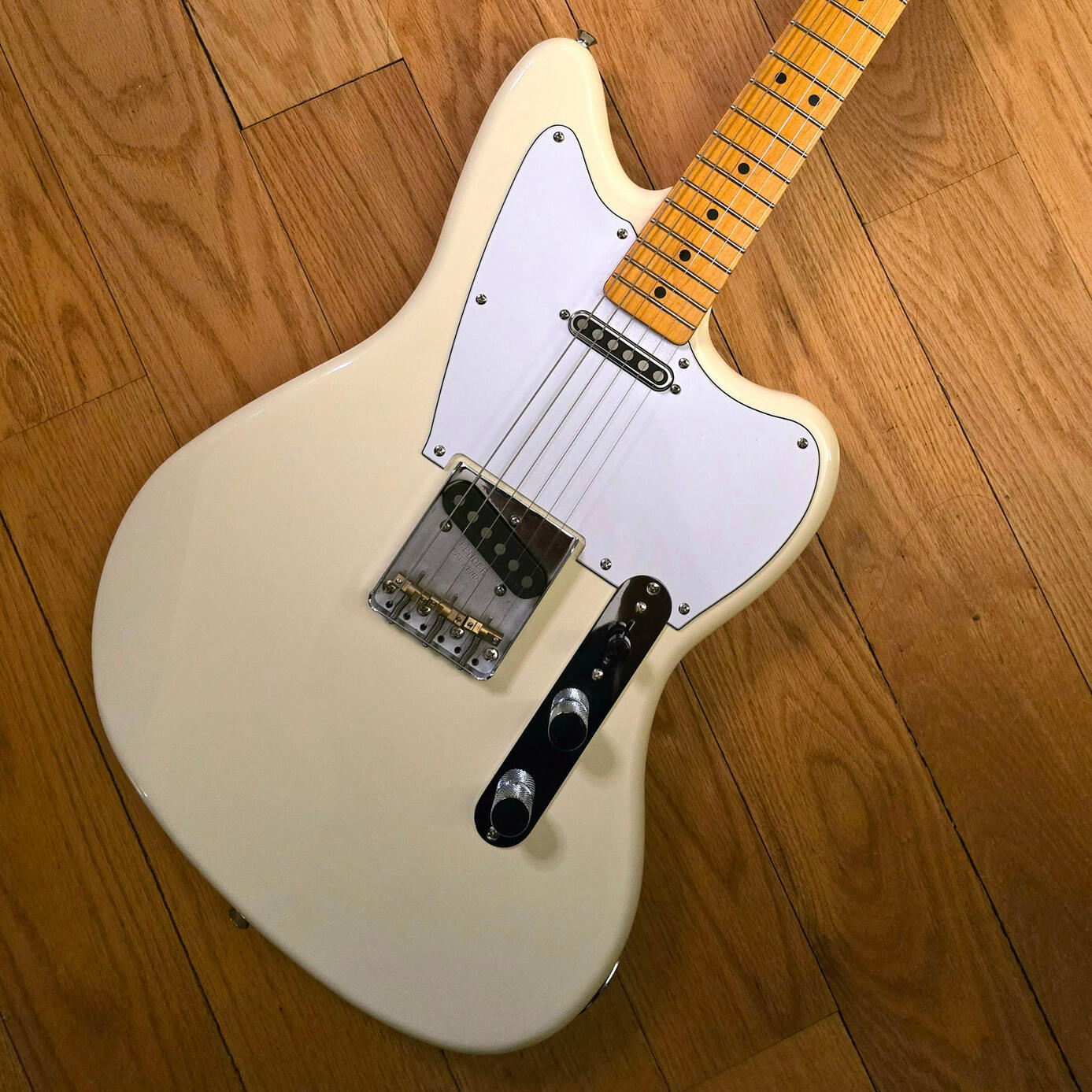 Olympic White Offset Telecaster w/ TV Jones Starwood Pickups