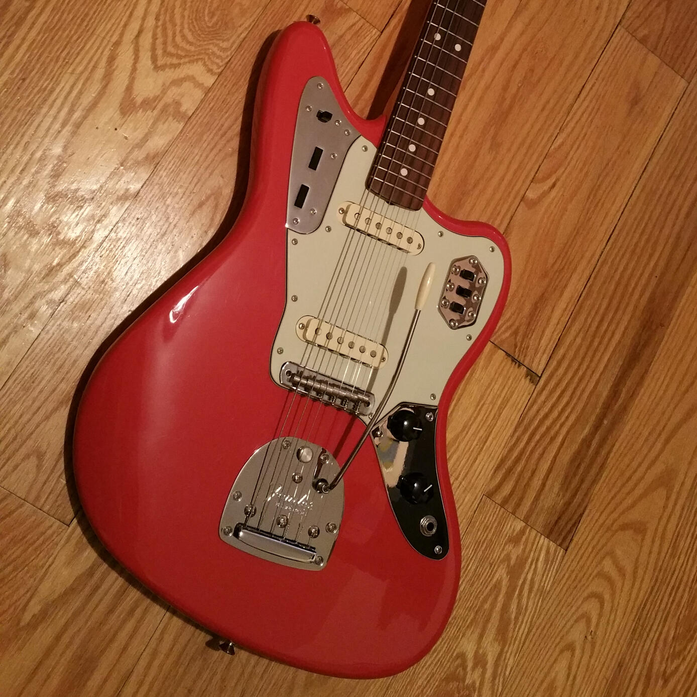 '62 Style Fiesta Red Jaguar w/ Johnny Marr Neck