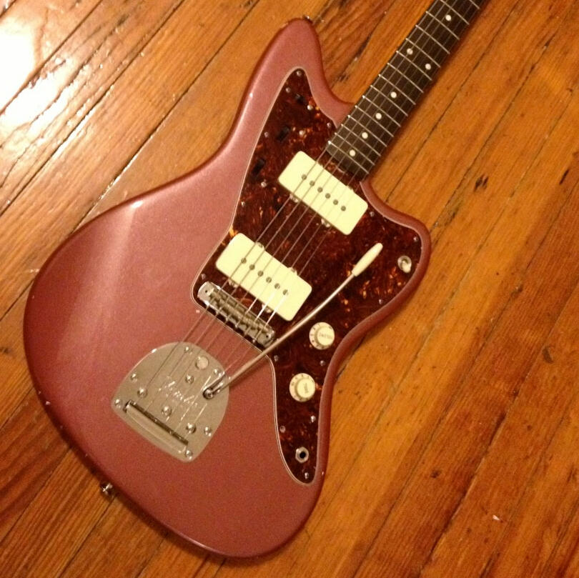 Burgundy Mist Metallic '62 Style Jazzmaster w/ Matching Headstock