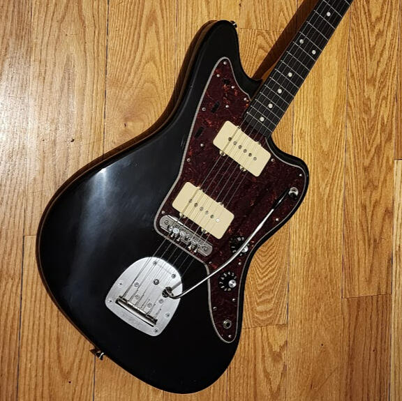 Blackout Jazzmaster w/ Descendant Trem & Mastery Bridge
