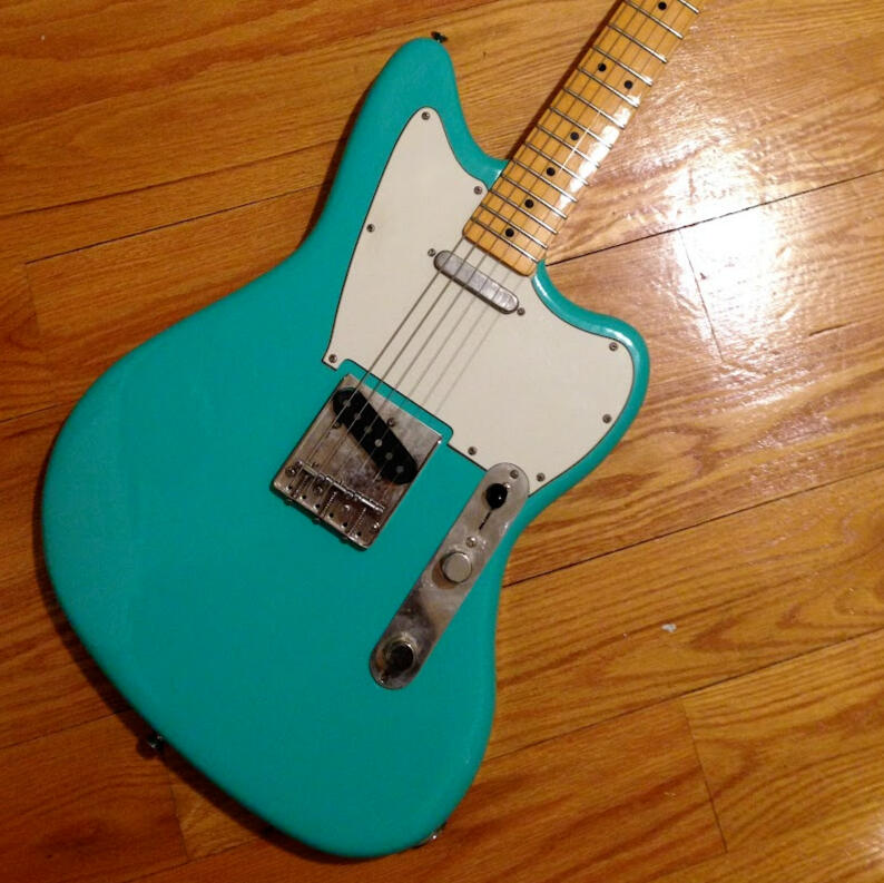 Seafoam Green Ash Offset Telecaster