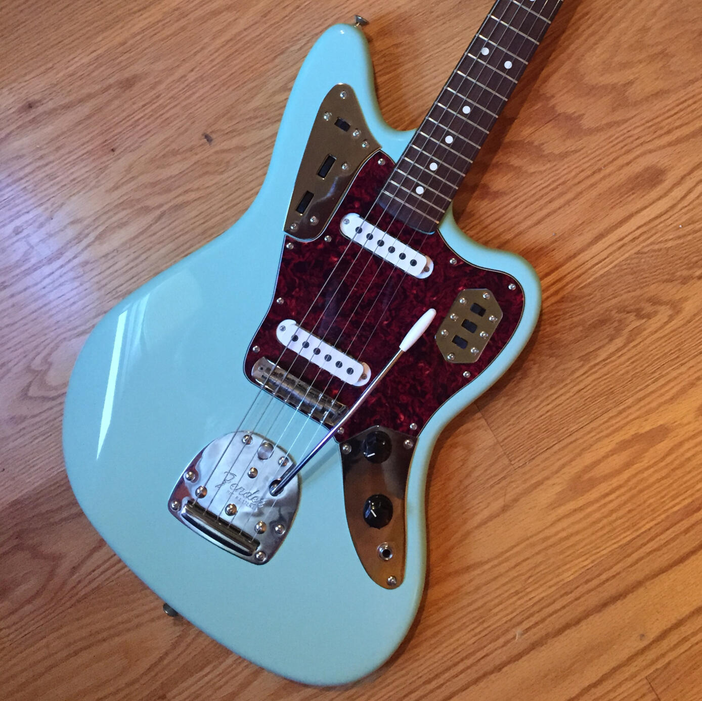 Surf Green &#39;62 Style Jaguar w/ AVRI Neck