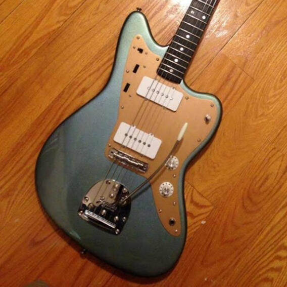 Aged Ice Blue Metallic &#39;62 Style Jazzmaster / Protocaster Collab